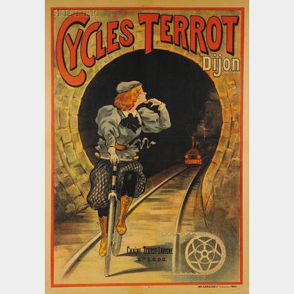 French School, 19th/20th Century Cycles Terrot Dijon