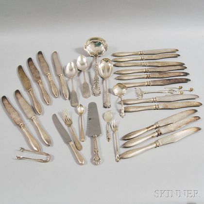 Group of Miscellaneous American Sterling Silver Flatware