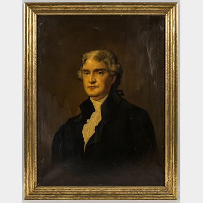 American School, 19th Century Portrait of Thomas Jefferson