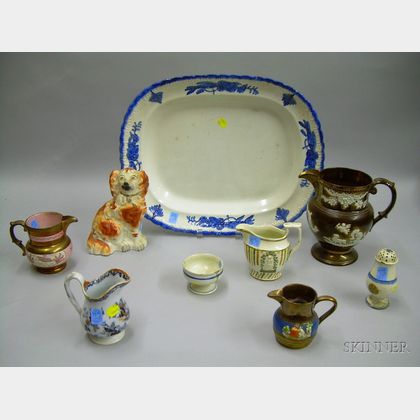 Nine Pieces of Assorted English Ceramics
