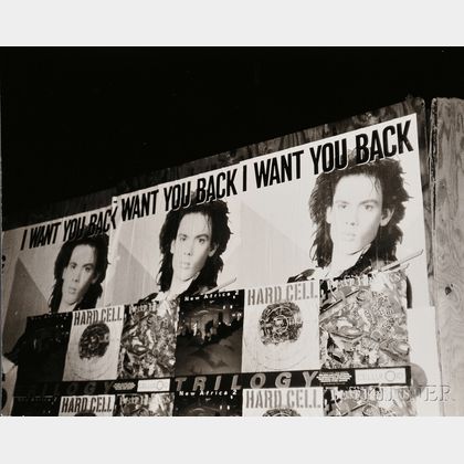 Andy Warhol (American, 1928-1987) I Want You Back, Signs, New York City