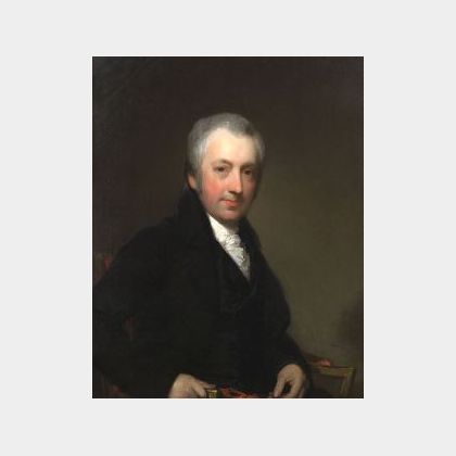 Attributed to Gilbert Stuart (England and America 1755-1828) Portrait of Judge Thomas Dawes, Jr. (1758-1825)