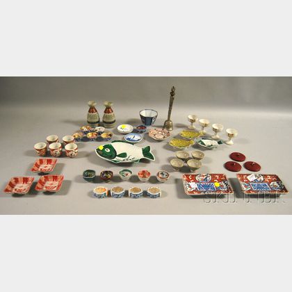 Group of Small Asian Ceramic Items