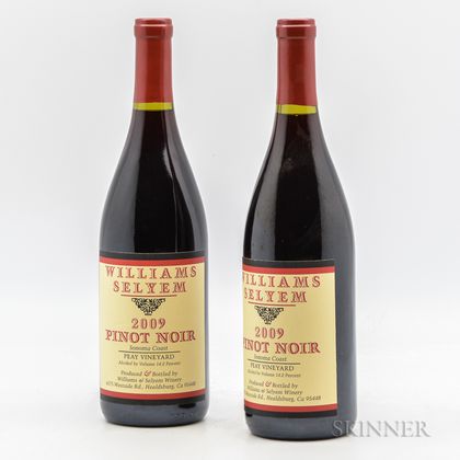 William Selyem Peay Vineyard Pinot Noir 2009, 2 bottles 