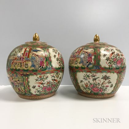 Seven Ceramic Vases and Jars