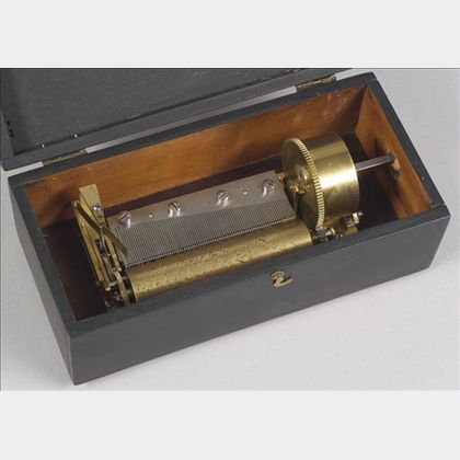 Viennese Key-wind Cylinder Musical Box