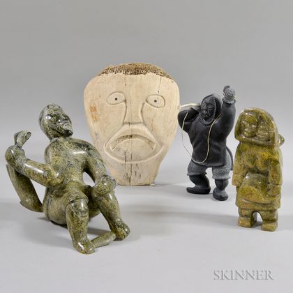 Four Contemporary Inuit Carvings