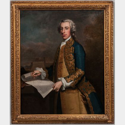 John Wollaston (New York/South Carolina/England, 1710-1775) Portrait of the Honorable Edward Byng, Esquire, 1742