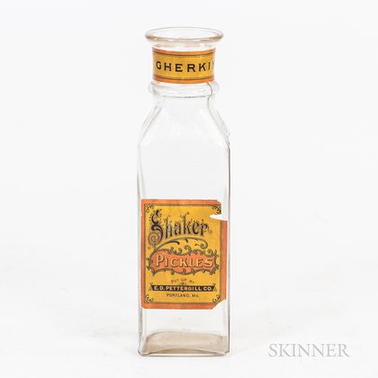 "Shaker Pickles" Bottle
