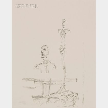 Alberto Giacometti (Swiss/Italian, 1901-1966) Dans l'atelier