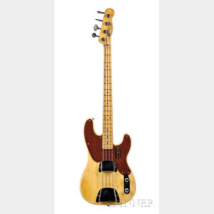 American Electric Bass Guitar, Fender Musical Instruments, Fullerton, 1951, Model Precision Bass