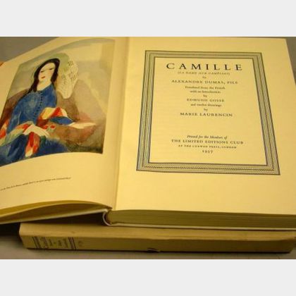 Limited Editions Club Title of Alexander Dumas' Camille