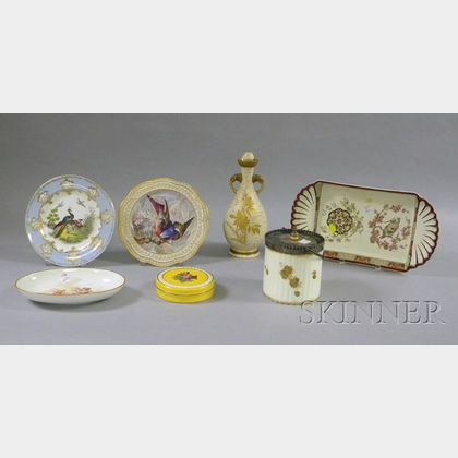 Seven Assorted Wedgwood Decorated Ceramic Items