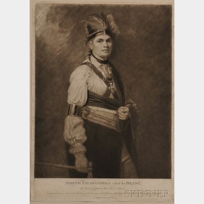 Joseph Tayadaneega called the Brant, the Great Captain of the Six Nations