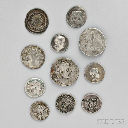 Extensive Collection of Ancient Roman and Greek Coins