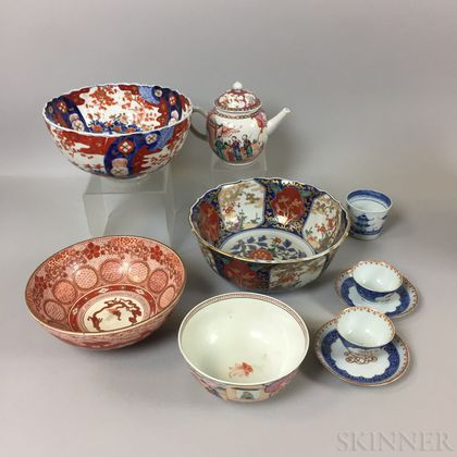 Small Group of Export Porcelain Tableware