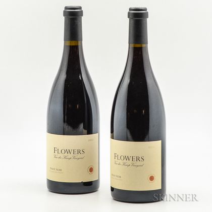 Flowers Van der Kamp Vineyard Pinot Noir 1998, 2 bottles 