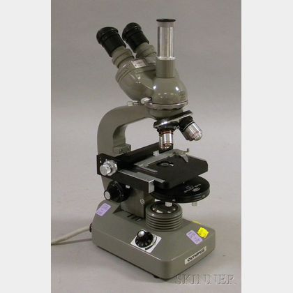 Olympus Binocular Compound Microscope No. 214254