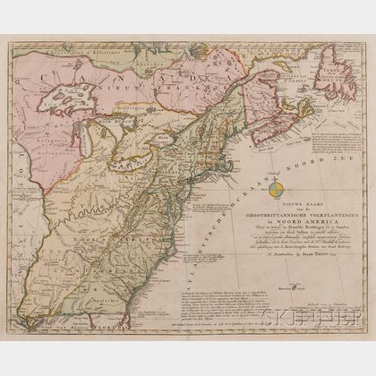 (Maps and Charts, North America),Tirion, Isaac
