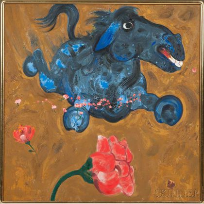 Robert Beauchamp (American, 1923-1995) The Horse Jumped Over the Rose