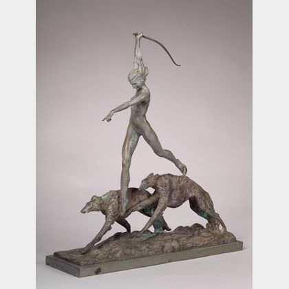 Harriet Whitney Frishmuth (American, 1880-1980) The Hunt