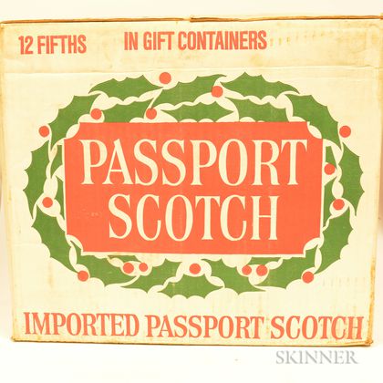 Passport Scotch, 12 4/5 quart bottles (oc) 
