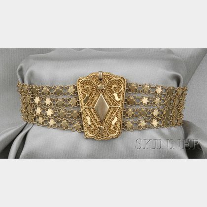 High-karat Gold Bracelet