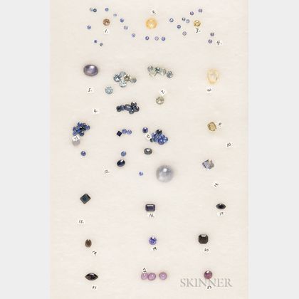 Group of Unmounted Sapphires