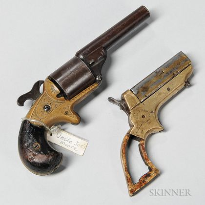 Two Spur Trigger Pistols
