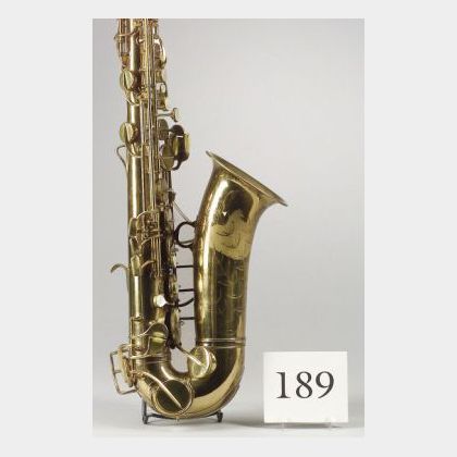 Modern American Alto Saxophone, Conn, 1955