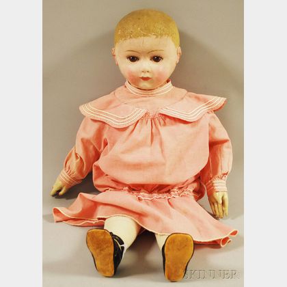 Large Rollinson Molded Cloth Doll
