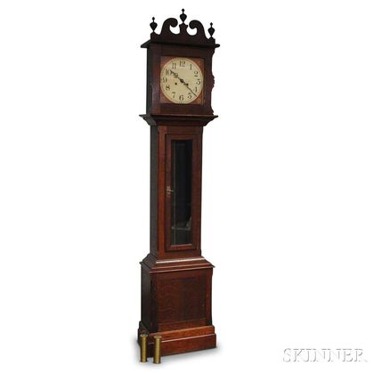 Ithaca Eight-day Oak Tall Clock