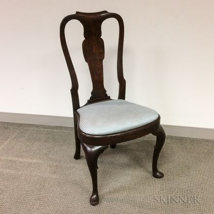 George II Mahogany Side Chair