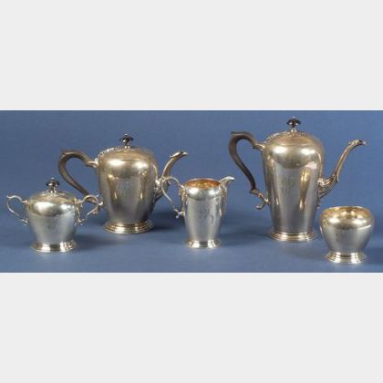 Five Piece Watson Sterling Tea and Coffee Service