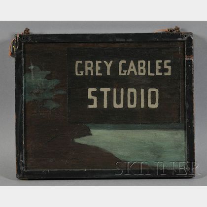 Grey Gables Studio Sign