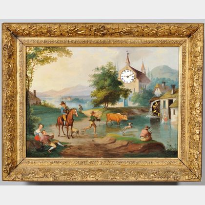 Austrian Animated Picture Frame Clock