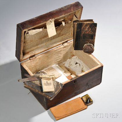 Identified Civil War Box and Documents of Lieutenant Joseph Rylands