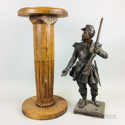 Sculpture of a French Soldier