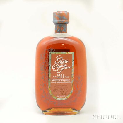 Elijah Craig Single Barrel 20 Years Old 1991, 1 750ml bottle 