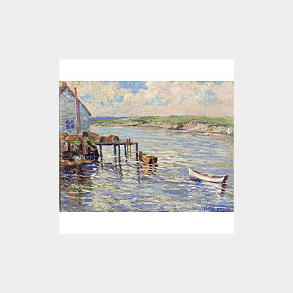 William Yorke MacGregor (British, 1855-1923) Harbor View