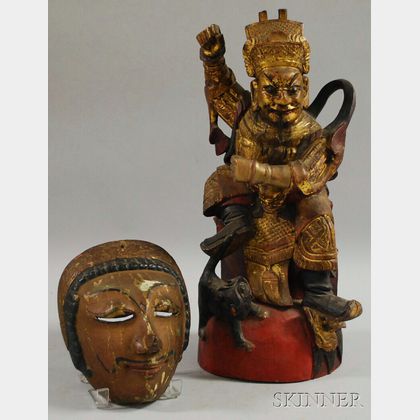 Two Ethnographic Carved Wood Items