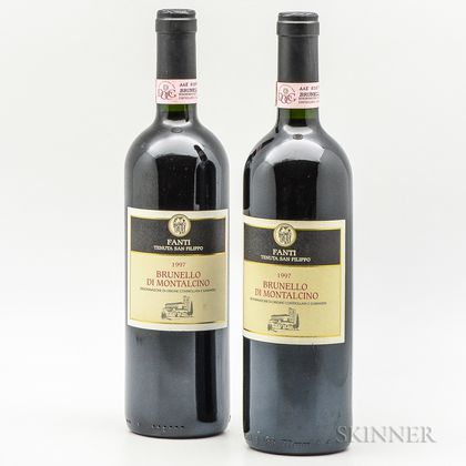 Tenuta San Filippo Brunello di Montalcino Fanti 1997, 2 bottles 