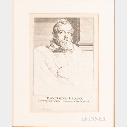 Anthony van Dyck (Flemish, 1599-1641) Franciscus Franck