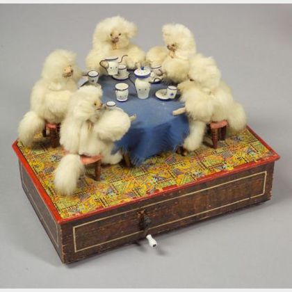 Manivelle Automaton of a Cats' Tea Party