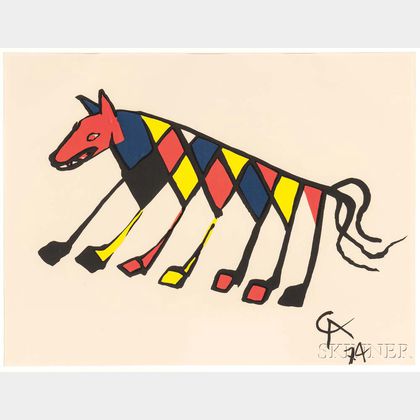 Alexander Calder (American, 1898-1976) Untitled (Beastie)