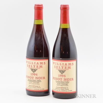 William Selyem Allen Vineyard Pinot Noir, 2 bottles 