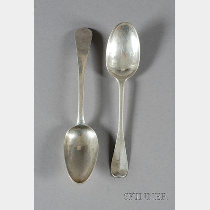 Two Silver Spoons