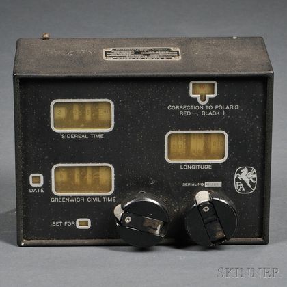 U.S. Army Air Corps Computer Time Conversion Instrument