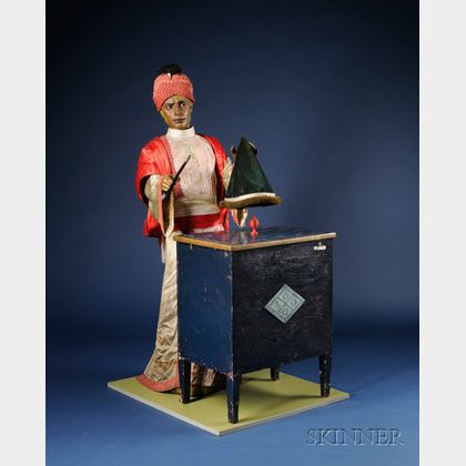 Near Life-size Magician Automaton from the Film Sleuth