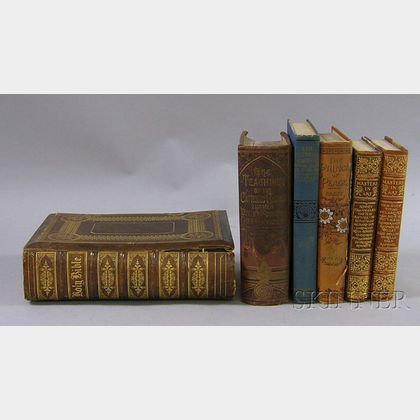 Six 19th and Early 20th Century Decorative Bound Books